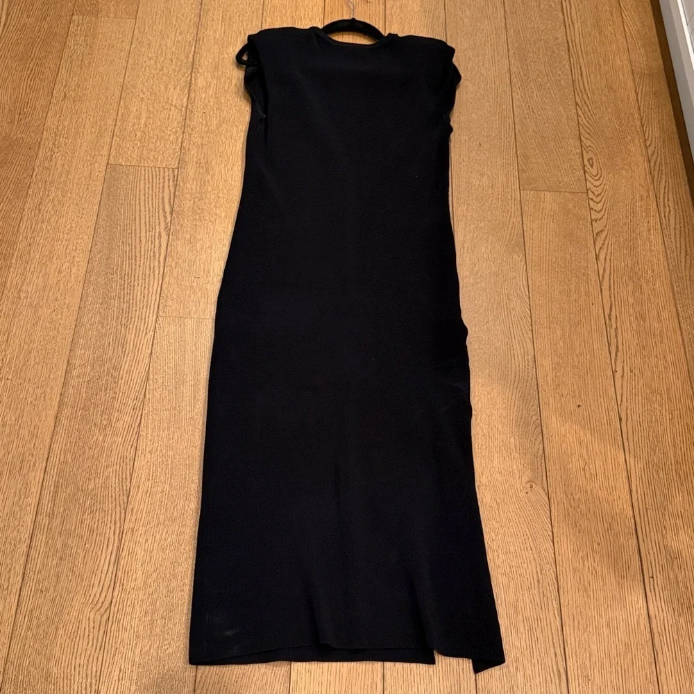NWT J. Crew Black Sheath Dress Size Medium - Picture 4 of 7